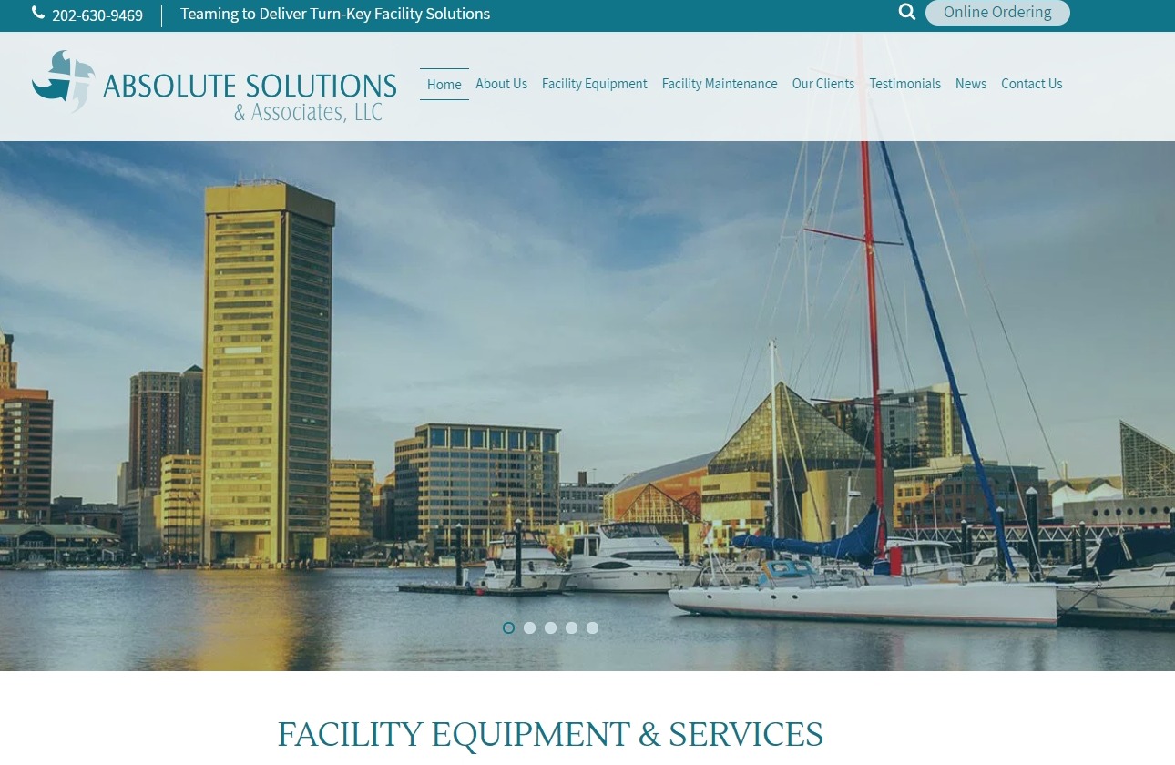 Absolute Solutions Associates Facility Management Building Maintenance Baltimore Md Dc